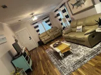 Perfect getaway-waterfront- private Dock-Pet available