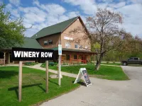 Stay in the heart of Leelanau county wine tasting region. Views to Traverse Bay