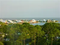 Top Floor with Penthouse Views! Beachfront- 2 Bdrm-2 Bath, 2 Pools and Hot Tub!