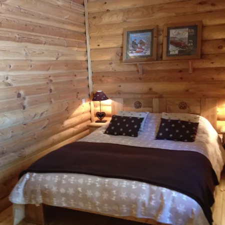 authentic Scandinavian log cabin