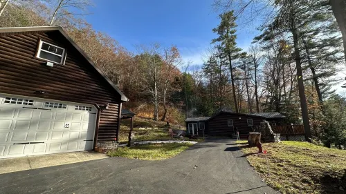 River Front Private Adirondacks Log Cabin