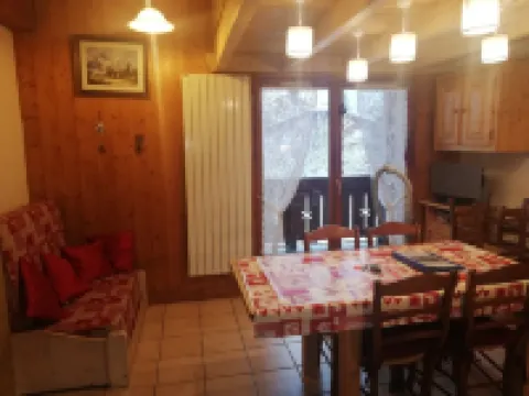 Apartment with mezzanine near ski lifts and village center. 阿爾利河畔普拉茲酒店