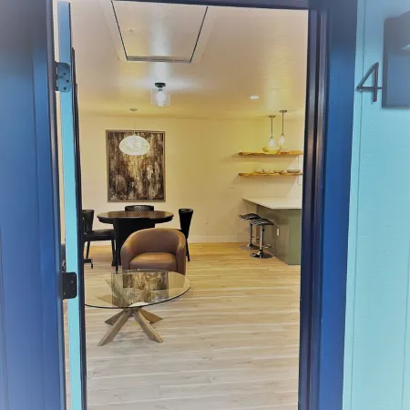Outlaw Inn Unit 4.  Newly Remodeled large unit! 2 minutes walk to Main Street.