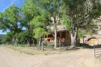 Vineyard views from our cozy Montezuma Cabin