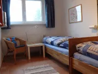 Comfort apartment with lake view, balcony, beach and. close to shopping, quiet, WiFi