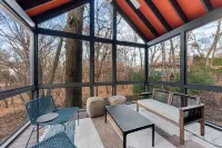 Renew + Relax: Sunny Lakeside Michiana Cottage w/ Hot Tub & Beach Hotels in LaPorte County