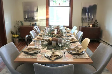 Dancing Doe Estate with Wood Stove, Hot Tub & Firepit