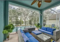 Family Oasis Heated Pool + Pond View 4BR 2.5BA