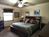 REMOTE CABIN WITH HOT TUB, MOVIE THEATER AND HUGE COVERED DECK WITH FIRE TABLE