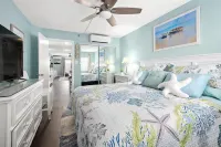 Newly Renovated Condo! Ocean View, Steps to beach, pool, private balcony,A/C