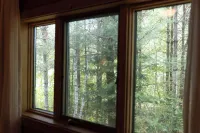 Modern Treetop Log Cabin in the Heart of Schroon Lake