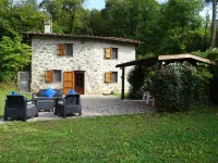 Cottage set in it's own woods near Lucca