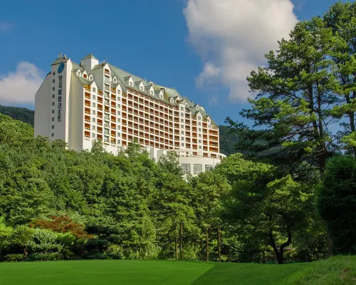 Yangji Pine Resort - Mountain view