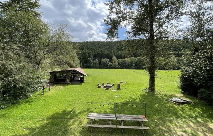 Villa with Garden by the River and a View in Sankt Vith