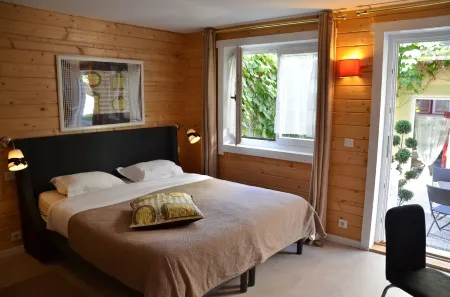 Logis Hôtel la Villa Boucicaut Отели в г. Шамфоржёй