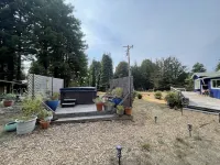 Ranch home w/ hot tub in the Mendocino Redwoods. Pet- & family-friendly. Hotels near Standish-Hickey State Recreation Area