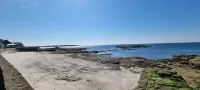 Beautiful renovated apartment with side sea view on the Corniche in Concarneau