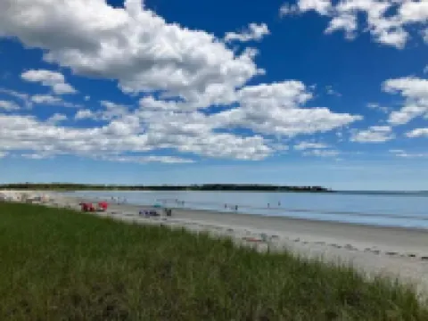 Walk to Pine Point Beach from CJs Hideaway!
