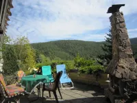 On the edge of the forest with a beautiful panoramic view of 2 valleys Hotels in UnterweiBbach