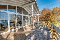 Spacious Lakefront Escape w/ Beach, Stocked Kitchen, Near Wineries & Views!