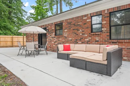 Charming Backyard Oasis and Cozy Home Theater - Delightful Retreat