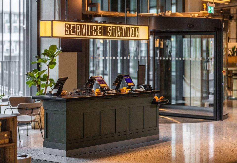 컴포트 호텔 코펜하겐 에어포트의 로비 모습