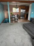 Lakefront house  2-bedroom house in delightful Michigan Center with WiFi, AC