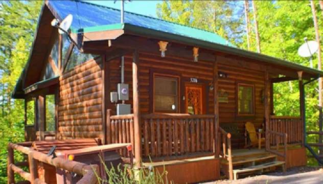 Always Kiss Me Goodnight 1 Bedroom Cabin by RedAwning