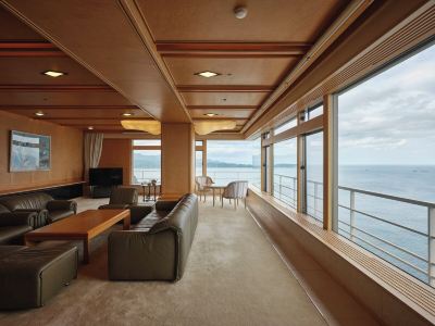 共有エリア ホテル浦島の写真