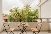 Spacious 3-Br Apartment with Pool in Candolim