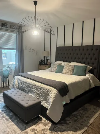 New house in a quiet neighborhood.