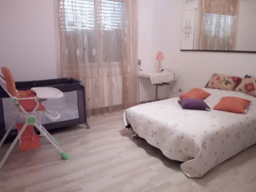 Very well equipped apartment, 2 bedrooms, living room, guarded parking