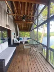 Adirondacks Lakefront Relaxation:  Waterfront A-Frame Cottage on Lake Luzerne!