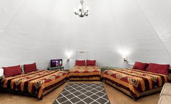 Tipis on the Guadalupe