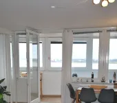 Very best location! In Columbus Center located apartment overlooking the Weser