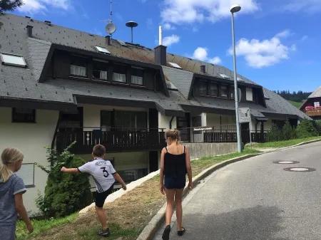 Ferienwohnung 002 - Gartengeschoss mit Terrasse Отели в г. Тодтнау