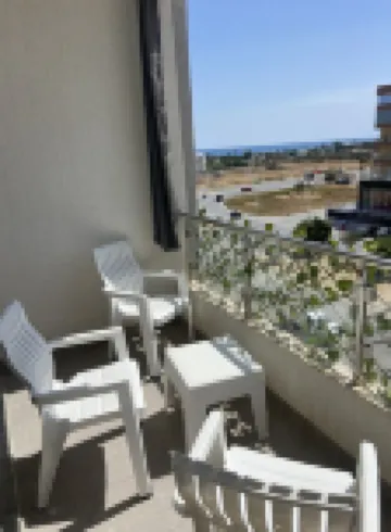 Lovely Appartement with pool & sea view at Hammamet