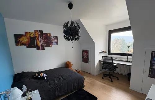 Family house with pool