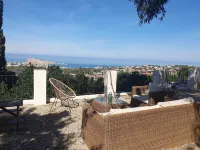 Paradis Familial Avec vue à 5 Minutes de L'ile Rousse 몽티셀로 호텔