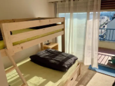 Facing the sea, one of the most beautiful views of the bay to enjoy with the whole family.