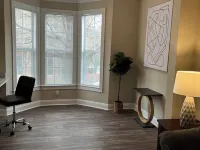 Fabulous One Bed/One Br with Sunroom and Built-in Desk Area