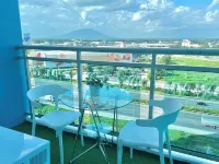 Blissful Haven at Azure North w/  Big TV Netflix Washer Wifi Bed & Sofabed Hotels near Brgy Saguin Chapel