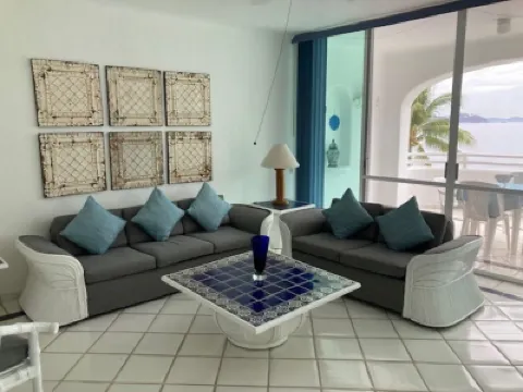 Breathtaking ocean front condominium in the gated community of Club Santiago Hotels in 