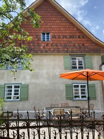 Cozy farmhouse on Lake Constance Отели рядом с достопримечательностью «Birkenmühle»