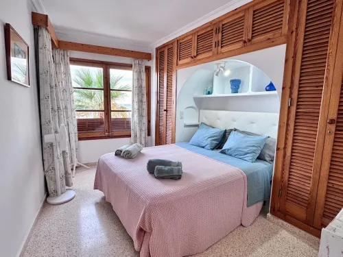 Apartment on the beach.