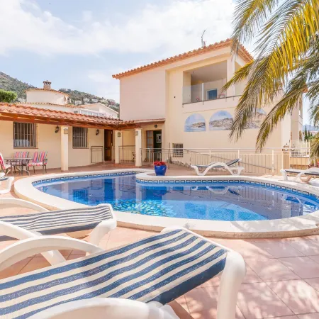 Apartment in Rosas with Private Pool & Bay View