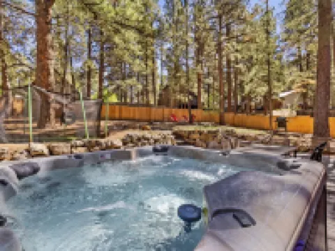 Mountain Fun w/Hot Tub, Game Areas, Huge Yard, Waffle Bar! Pet Friendly 卡馳納山莊酒店