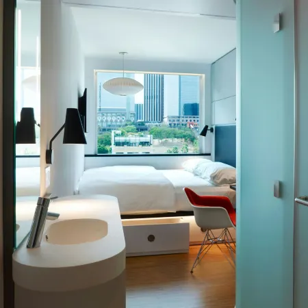Citizenm Los Angeles Downtown Отели рядом с достопримечательностью «Выставочный парк»