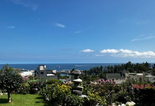 바다 전망 이미지