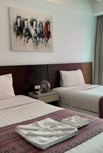 ห้องซูพีเรียร์ เตียงเดี่ยว 2 เตียง